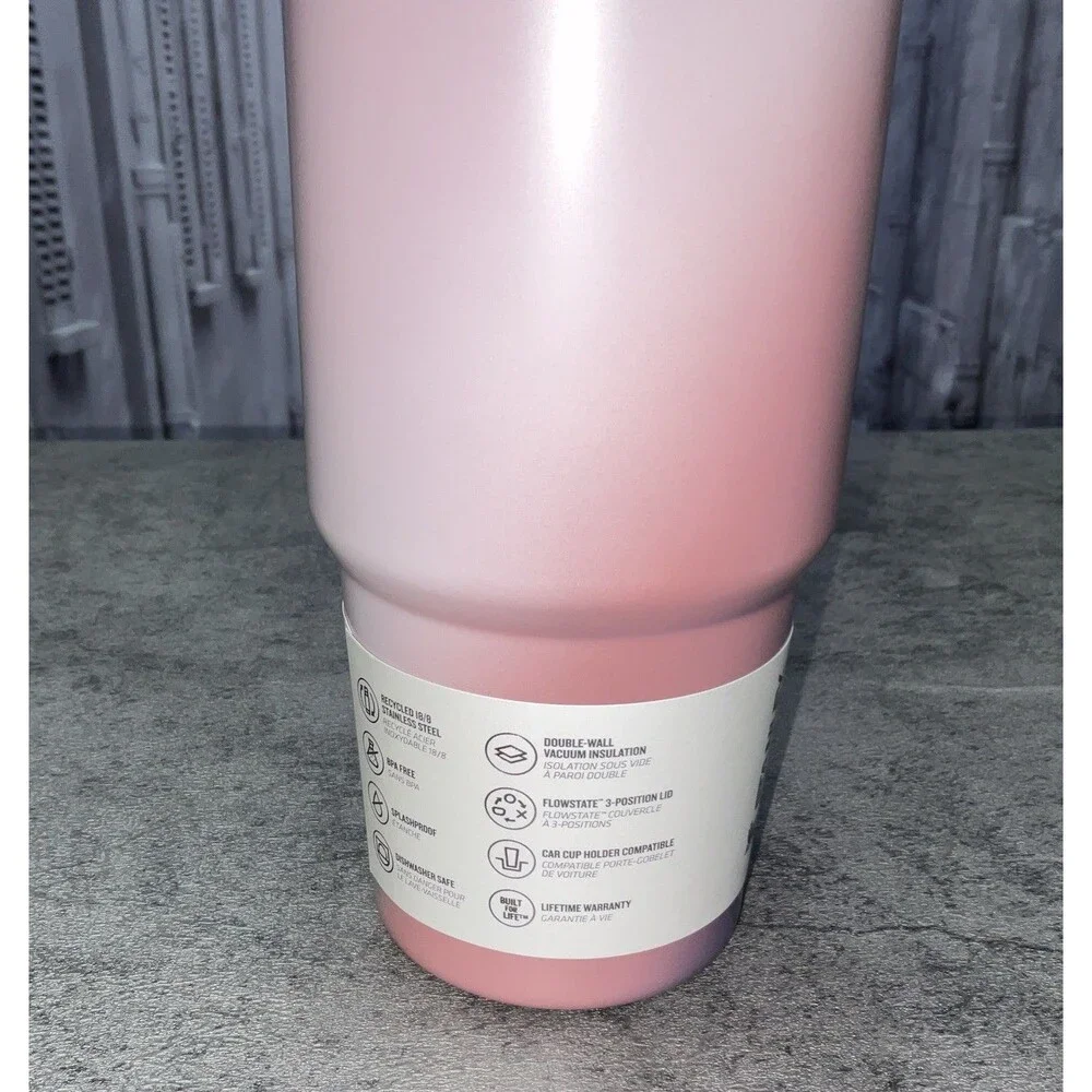 Stanley 30 Oz The Fowstate Quencher H2.O Tumbler All Day Hyndration - Picture 8 of 13